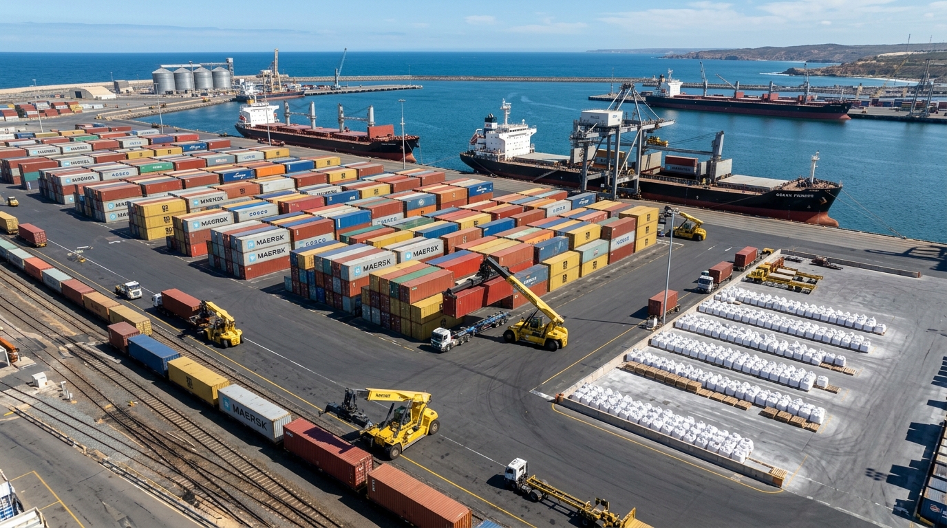 EL DAWLIA mineral processing plant and logistics staging hub